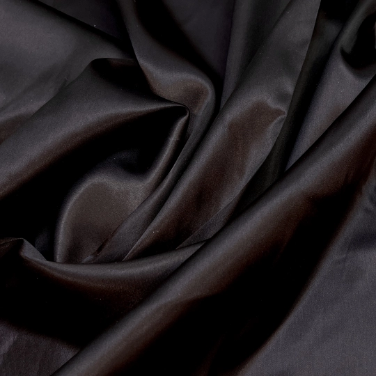 Подкладочная плотная, цвет черный, припыленный 439804 Италия 790 рублей за метр