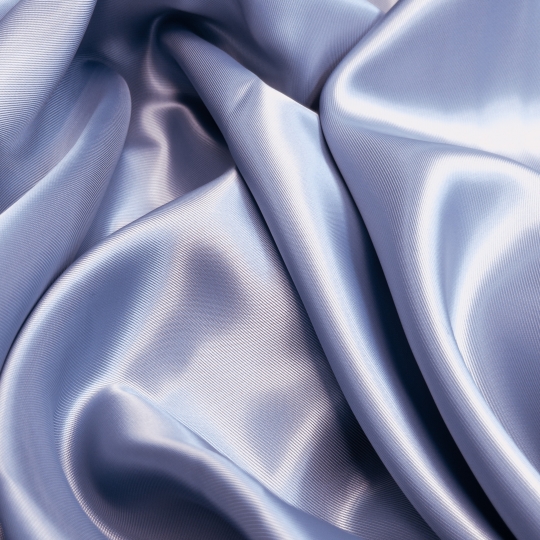Подкладочная ткань серо-голубого цвета для костюмно-плательной группы 436503 Италия 580 рублей за метр