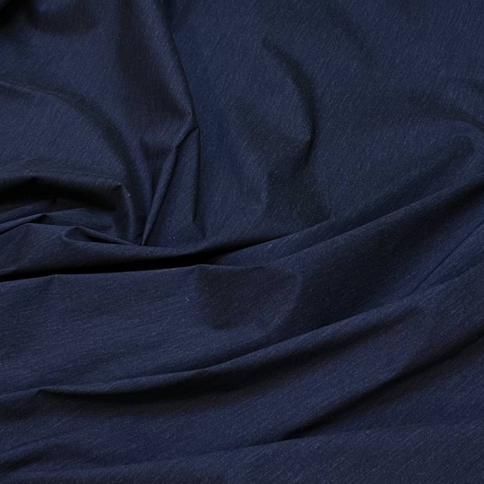 Сорочечная темно-серого цвета с меланжевой выработкой 440318 Италия 780 рублей за метр