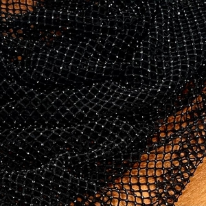 Потрясающая сетка со стразами в стиле Valentino черного цвета.
На роскошные вечерние наряды. Для туники-безрукавки, например, будет достаточно 70см.